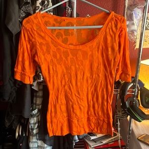 Orange Women's Top